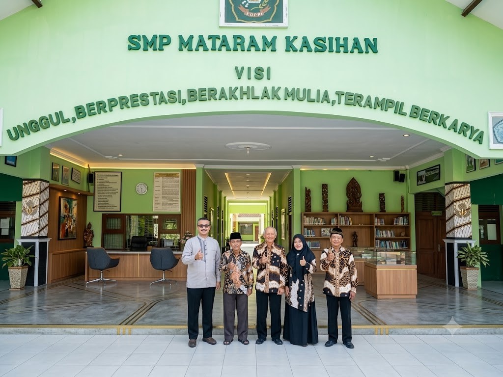 SMP Mataram Kasihan Kini Menjadi Sekolah Favorit di Bantul. Dulu Dipandang Sebelah Mata.