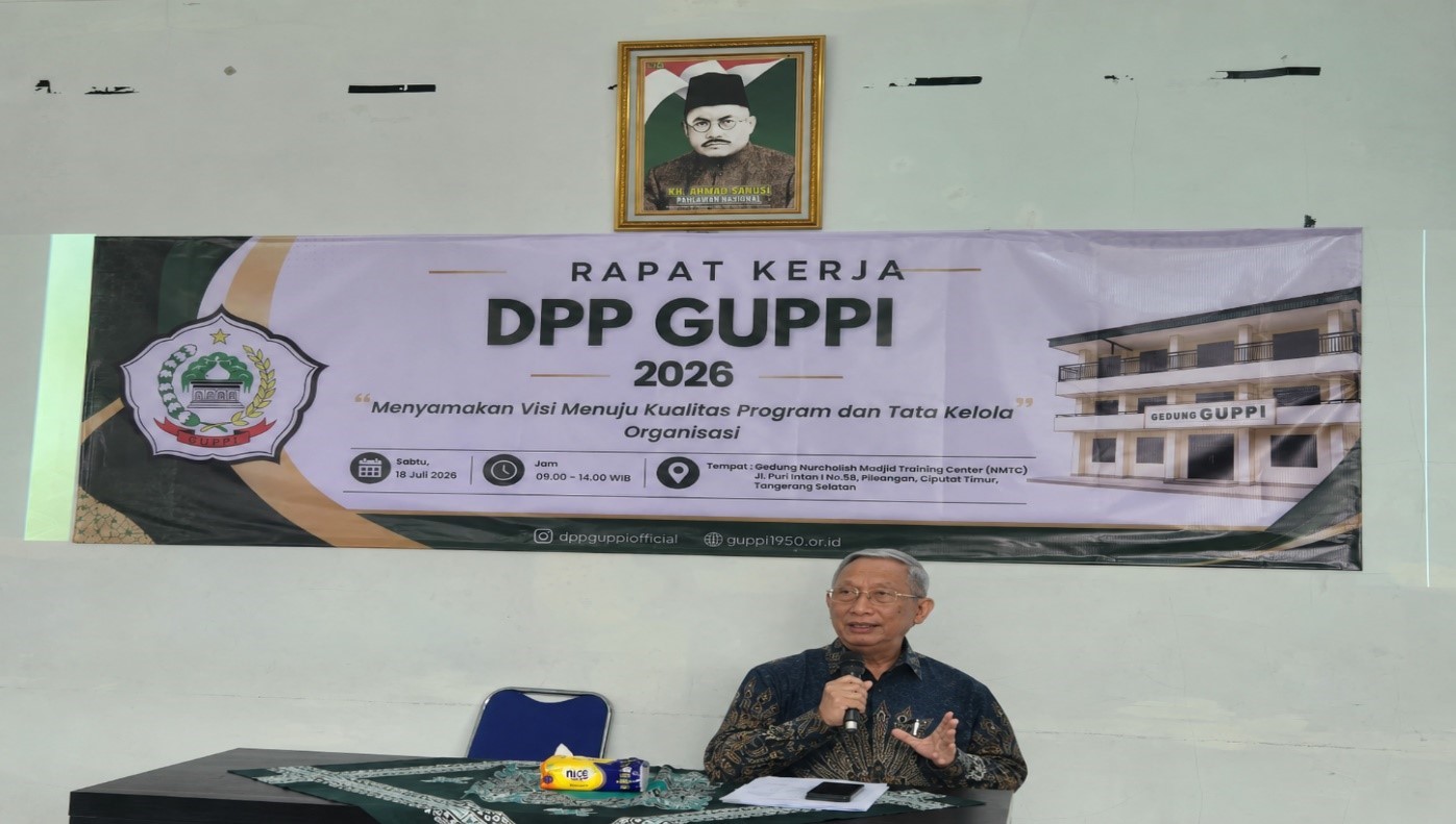 Prof. Husni Rahim: Kebangkitan GUPPI Ditentukan oleh Kebangkitan Sekolah dan Madrasah GUPPI