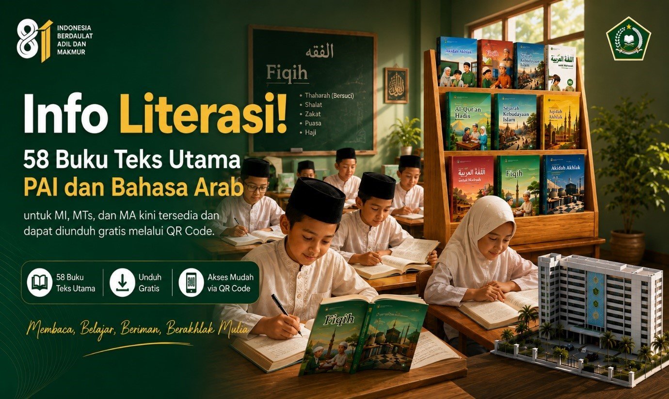 GUPPI Apresiasi Kementerian Agama Atas Penerbitan Buku PAI dan Bahasa Arab Madrasah