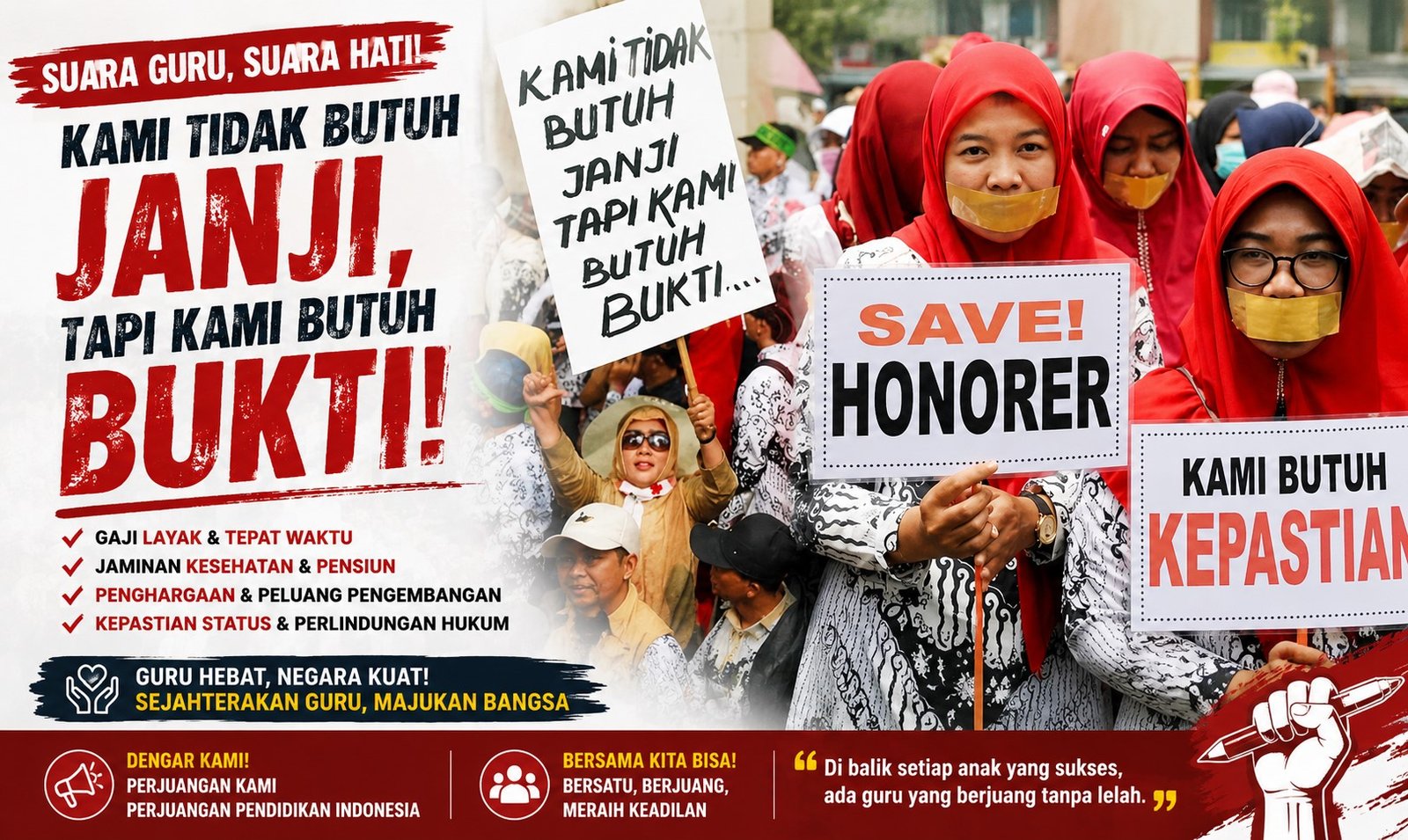 GUPPI Dukung PPPK Penuh Waktu, Dorong Guru Tetap Mengabdi di Sekolah Lama